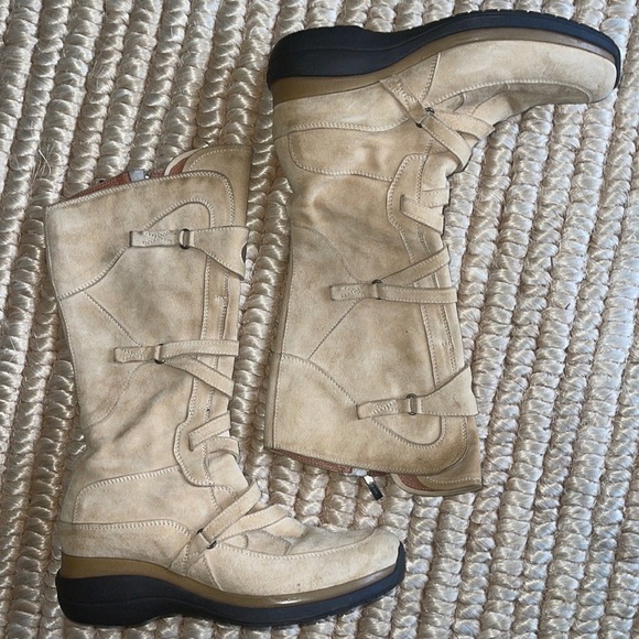 Cesare Paciotti suede zipper boots 9 - Picture 1 of 11